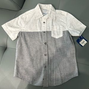 Boys short sleeve button down